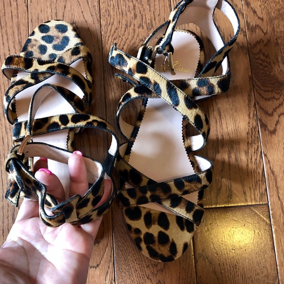 J. Crew Shoes - J. Crew Haircalf sandals size 7